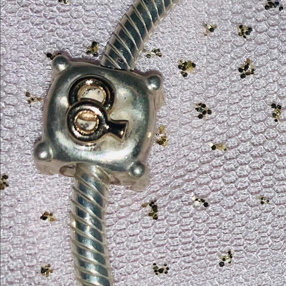 Pandora bracelet  -Anniversary Charm and 2 spacers